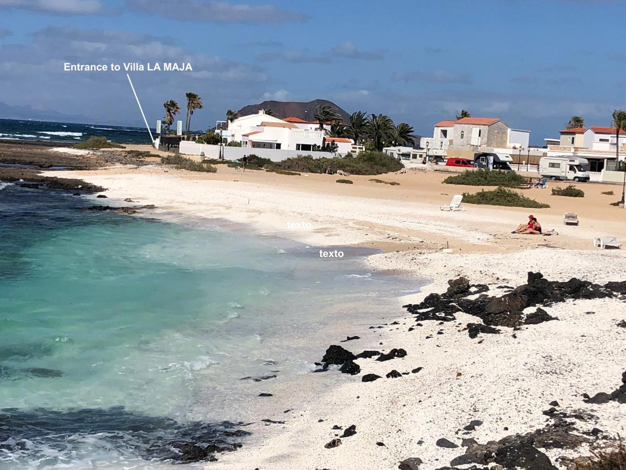 קורלחו Villa La Maja Beachfront מראה חיצוני תמונה